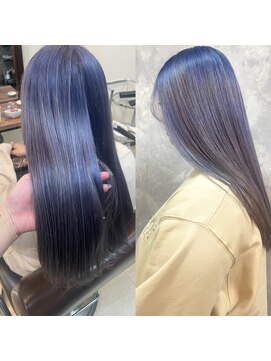 シオ ヘアー デザイン(Sio. hair design) 寒色ハイトーン