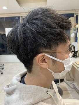 アッシュ 仙川店(Ash) クセ毛　多毛でもOK！アップバングツーブロック