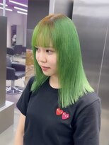 ペレ 栄店(PELE)&nbsp;切りっぱなしボブ/エアリーロング/美髪/ピンクブラウン/栄