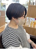 20代丸みハンサムショート