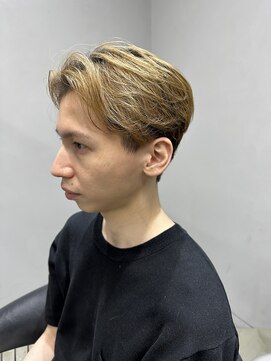 エトラ 渋谷店(etora) センターパートショート　ハイトーンマッシュ