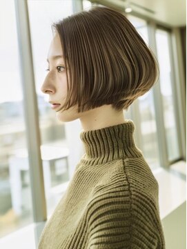 アルトリスト(Altruist Aging×HAIR&SPA) ☆イメチェンピンクベージュアンブレラカラー前髪クールショート