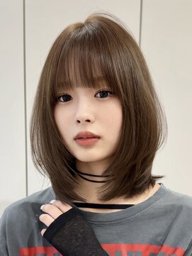 ロンドブルーム 天神大名店(Lond Bloom) 10代20代30代韓国ボブ髪質改善切りっぱなしボブ似合わせカット