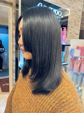 キャラ シャローネ 池袋(Chara Chalone) 顔まわりロングレイヤー/ロングカット/姫カット/池袋/【たいし】