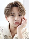 フェザーパーマ韓国ヘア韓国マッシュセンターパートパーマ毛流れ