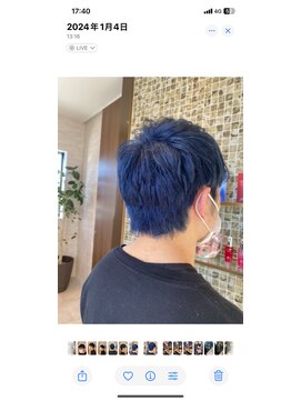 ミラートーク(MIRROR TALK) ブルーカラー