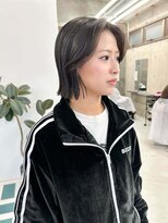 ノエ(noe)&nbsp;着物/メルティカラー/似合わせカット/ウェーブミディアム/栄c25