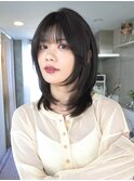 HOLON池袋美容室【ハッシュカットミディアムnanami】