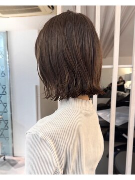 ビファイン 本店(Befine) 藤原カラー と ボブ ★