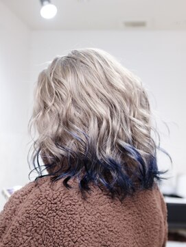 ミーム 原宿 表参道(meme) ＊切れ毛98%cut！夏におすすめ艶々ブリーチカラー