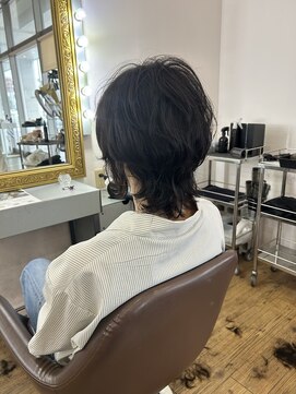 コワファースト 別府 40代50代　ショートウルフ