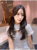 ミディアム×フェイスフレーミング[韓国/デザインカラー]