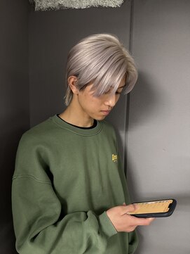 ロテ 名古屋 名駅店(Lote.) イメチェン/ホワイトブロンド/外ハネボブ/美髪/名古屋/名駅