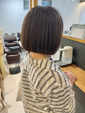 10代20代/丸い感じのボブじゃなくて/丸すぎないボブ