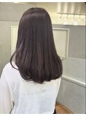 ブリーチ無し ラベンダーカラー
