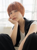 デューヘアー(due hair)&nbsp;ショート　ボブ　ウルフ　ブリーチ　レイヤーカット　イルミナ