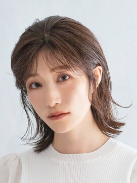 アース 溝の口店(HAIR&MAKE EARTH) 小顔似合わせカットくびレイヤーエモージュ大人可愛い