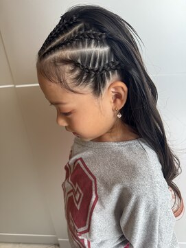 リノア 鵠沼海岸(LINOA) ブレイズ 編み込み イベントヘア