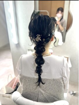 ルノンルージュ(Renon Rouge) 編みおろしスタイル