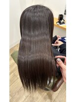 グリーンルームセカンド 結城店(GREEN ROOM. 2nd)&nbsp;[40代]つるりんちょ。ZERO髪質改善カラー×艶透明感カラー