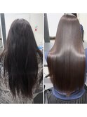 【原田優花】髪質改善縮毛矯正＋髪質改善トリートメント