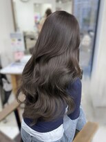 ハピネス 梅田茶屋町店(HAPPINESS)&nbsp;韓国風/レイヤーカット/顔周り/顔まわり/髪質改善/ベージュ