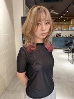 ゼロヨンハチ(048) 毛先ピンク