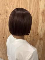 ルーンバイアンツ 茅ヶ崎北口店(Lune. by ANT'S)&nbsp;ダークパープル/ナチュラルショート/ミルクブラウン/夏/茅ヶ崎