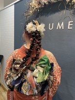 プリュム(PLUME)&nbsp;卒業式ヘアセット