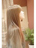 縮毛矯正ストレート艶髪スタイル