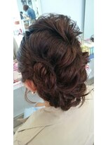 髪技空間アノン(anon) ルーズ編み込み