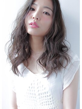 ヴェルダ 池袋店(verda) 外国人風グレージュミディ