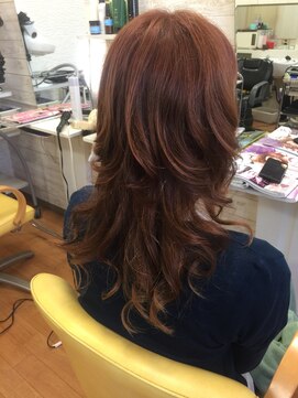 美容室 フレンズ フンワリロングレイヤー