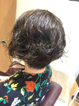 エル バイ ファースト(L by first) 【L by first】簡単スタイリング◎くしゅくしゅショート◎30代