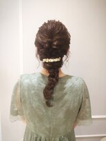 neolive ginza  編みおろしアレンジ