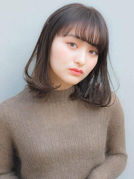 ルティア(Lutia) シースルーバング ワンカールロブ