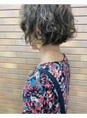 くせ毛ボブ