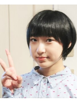 ヘアールーム フージンイーウー(hair room Foojng ewoo) 黒髪マニッシュ♪