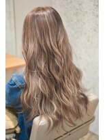 アモル ヘアー(AMOR HAIR) ハイライトベージュカラー