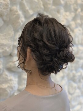 モアナ バイ ヘッドライト 沖縄豊見城店(Moana by HEADLIGHT) ヘアセット#ヘアアレンジ#ボブ#大人かわいい