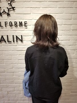 ヘア スパ ビューティー エールフォルム(HAIR SPA BEAUTY YELLFORME) アッシュグレージュ