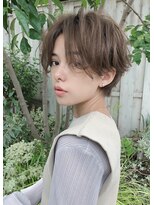 はずむニュアンスカール＊ハンサムショート