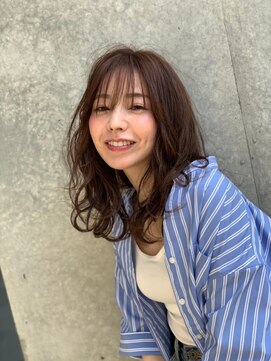 レーヴバイロンド 仙台(Reve by Lond) シースルーバングの抜け感ヘア