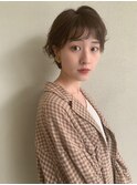 大人っぽいニュアンスショート/前田真吾