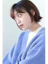 エクリボンヌ(equri bonne) 外ハネふんわりボブ