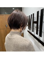 アンダーバーホワイト 南海難波店(_WHITE)&nbsp;丸みショート