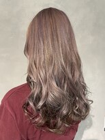 ヘアー ミッション 心斎橋店(hair Mission) シアーピンクベージュ/ケアブリーチ