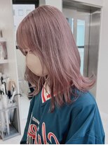 ベレーザシェルト(Beleza scelto)&nbsp;1076外国人風カラーロイヤルパープルベイビーピンクこなれヘア