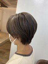 ハーツ(Heart's)&nbsp;30代40代50代◎大人ショート縮毛矯正白髪ぼかしハイライト