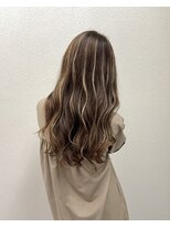 アウルム 下北沢(aurum)&nbsp;【ロング】ミルクハイライト(M3D髪質改善下北沢アウルム)